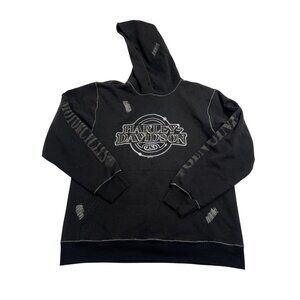 YVES Harley Davidson Hoodie in Black